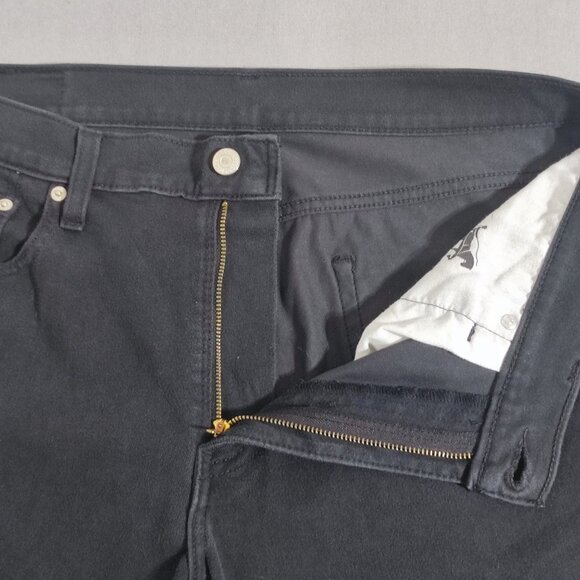 Levi's 511 jeans men's size W36 L30 black colour slim fit soft stretch jeans - Picture 11 of 16